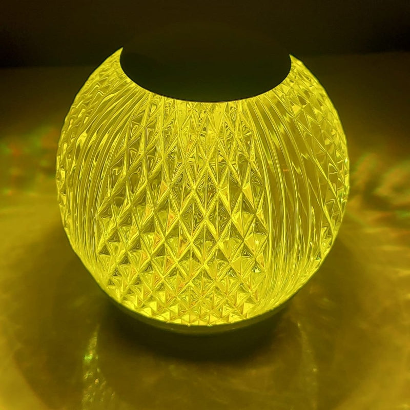 Glass round rgb lamp - Prozone