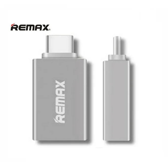Remax otg type-c usb adapter - silver - Prozone