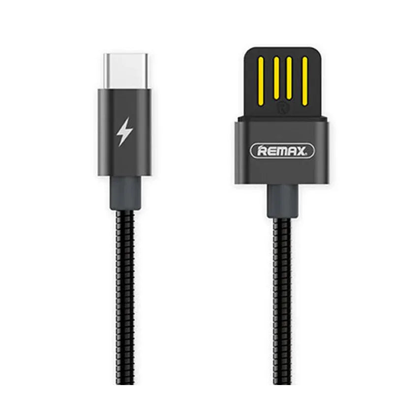 Remax rc-080a 1m usb to type-c data sync charging cable - Prozone