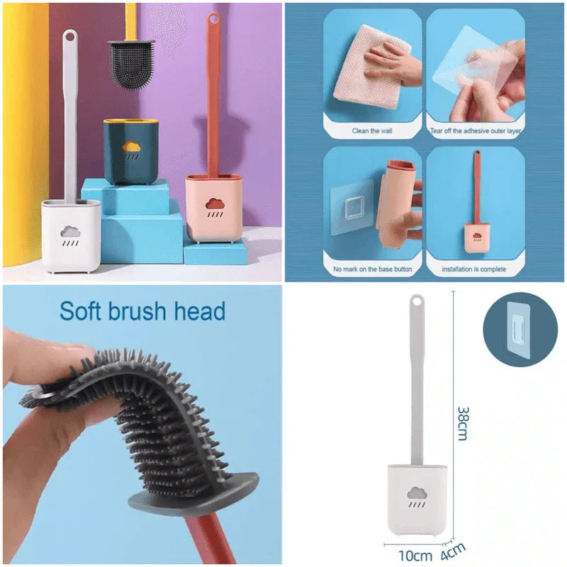 Silicone toilet brush - Prozone