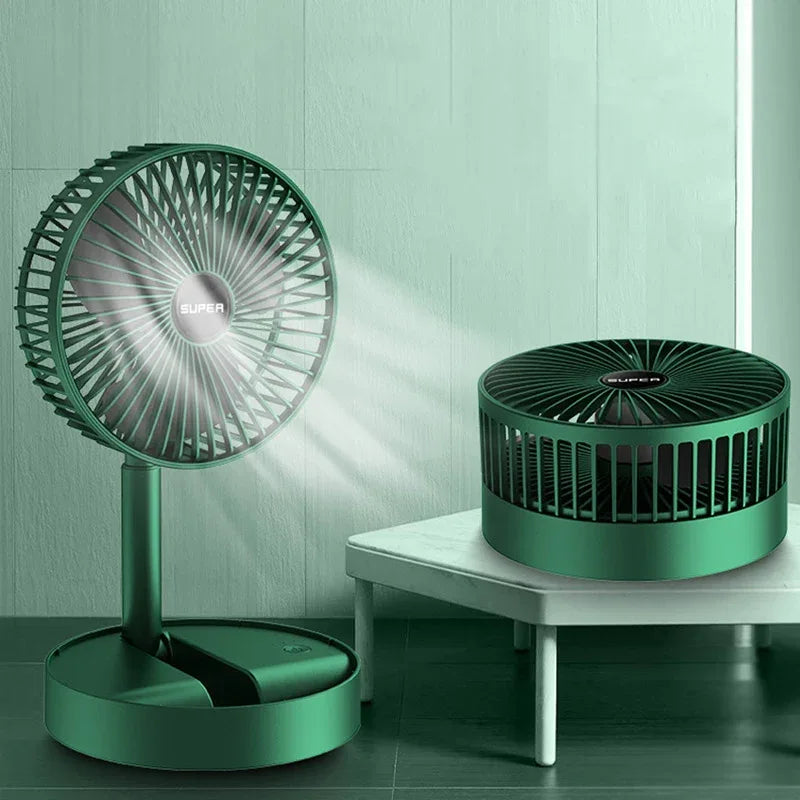 Mini rechargeable table folding fan - Prozone