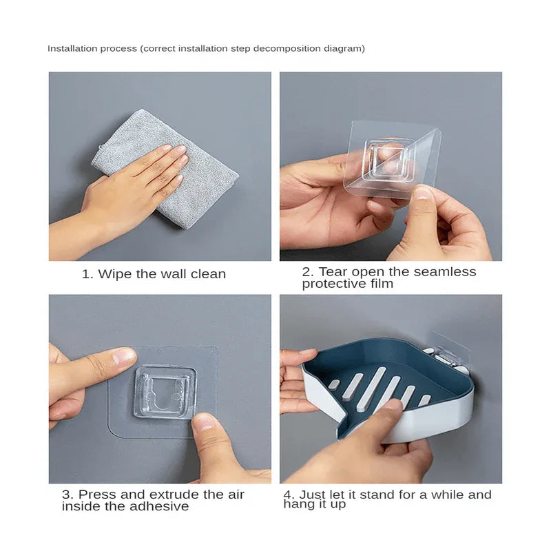 2 pcs double layer soap box soap holder - Prozone