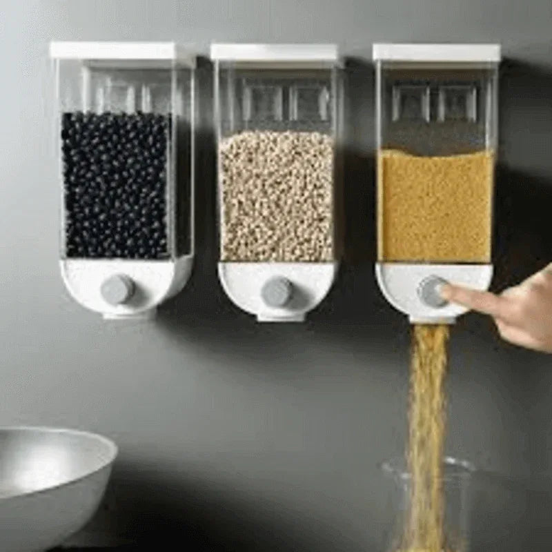 Kitchen food storage container cereal dispenser - Prozone