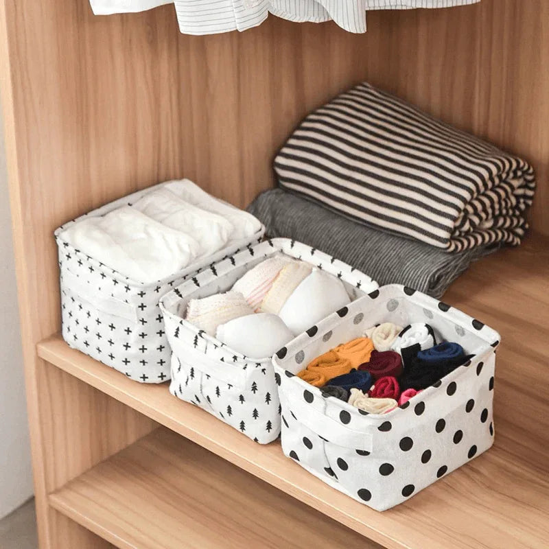 Mini oxford foldable organizer basket - Prozone