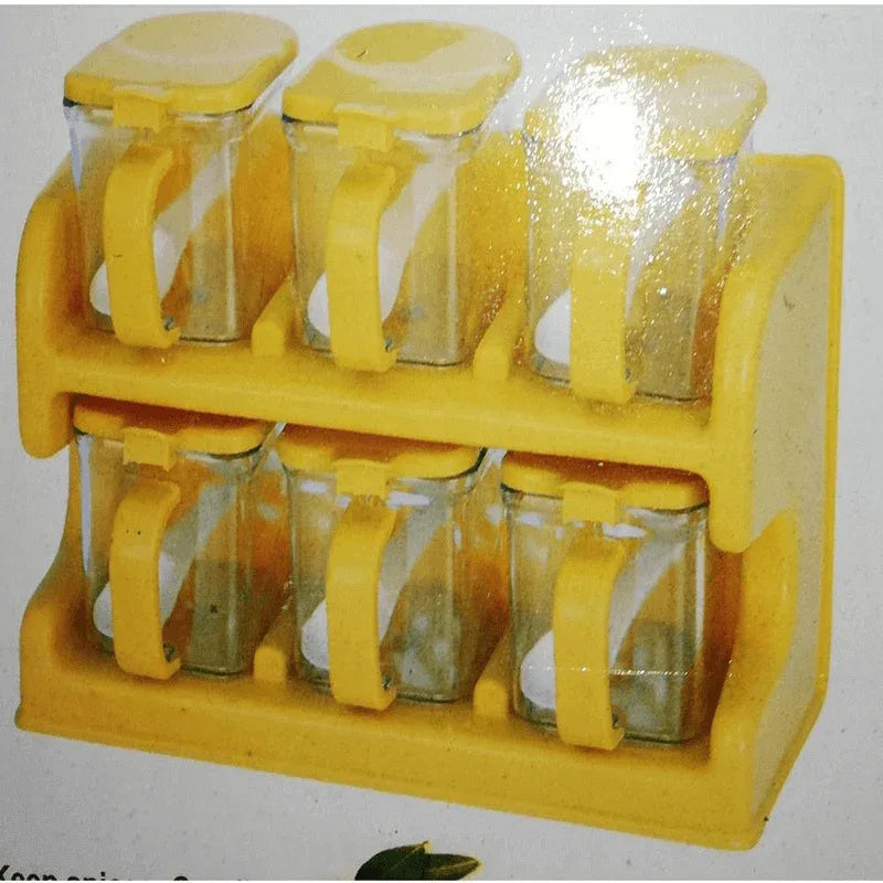 6 piece masala pack spice rack - Prozone