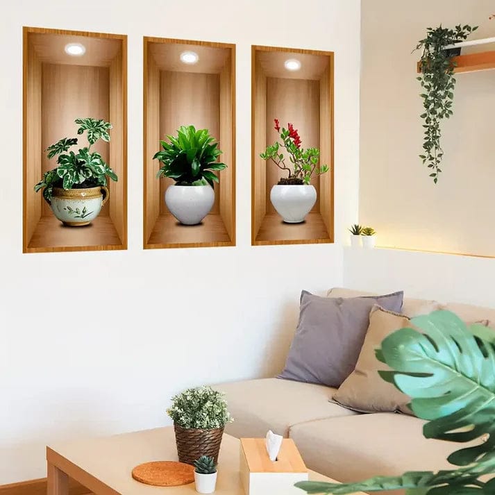 3D Self Adhesive Wall Stickers - Prozone