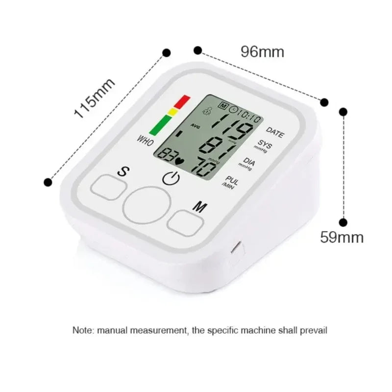 Digital Blood Pressure Monitor Fully Automatic Upper Arm BP - Prozone