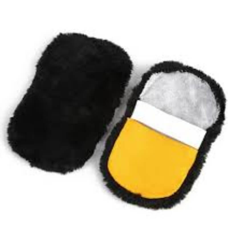 1pc household cleaning cloth shoeshine wool gloves