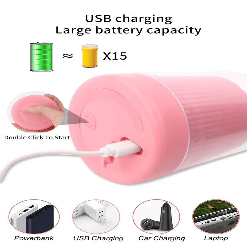 Usb rechargeable mini blender shakes and juicer - Prozone