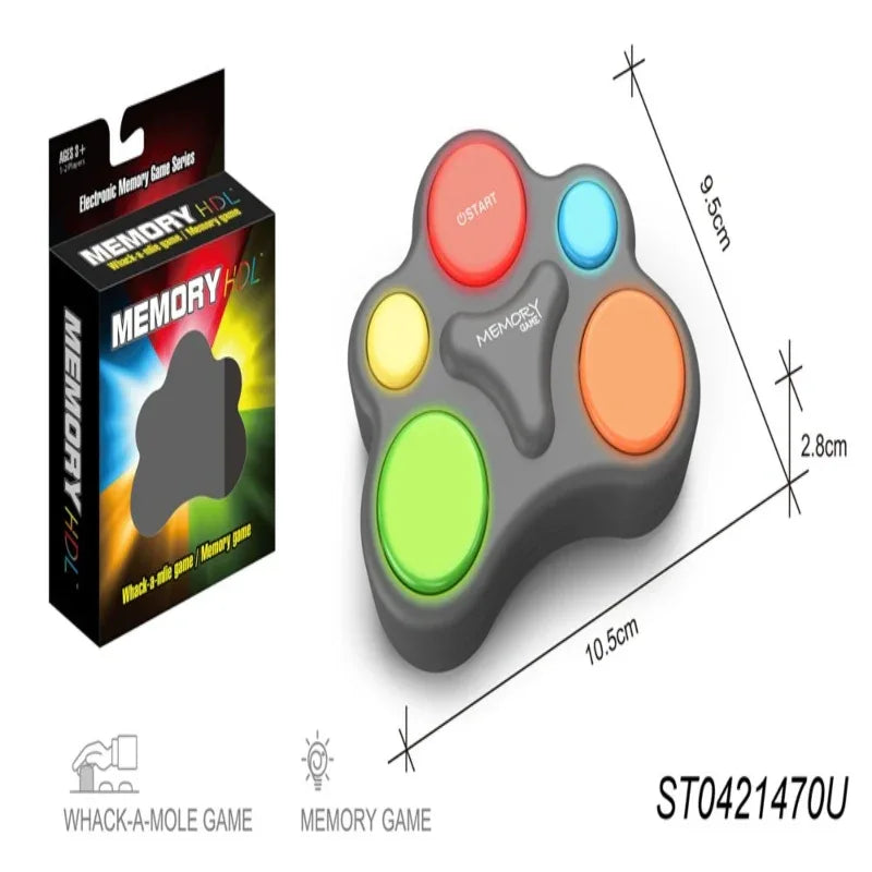 BATTERY OPERATED MEMORY BUTTON'S GAME WITH LIGHT SOUNDS - Prozone