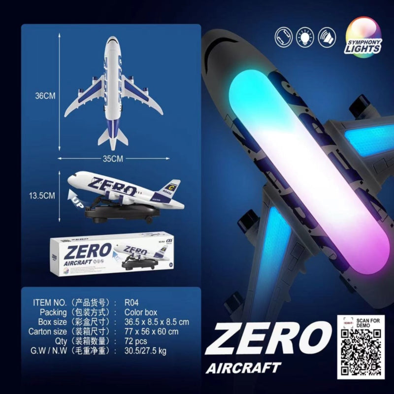 ZERO PLAN WITH LIGHT SOUND and 360 ROTATION