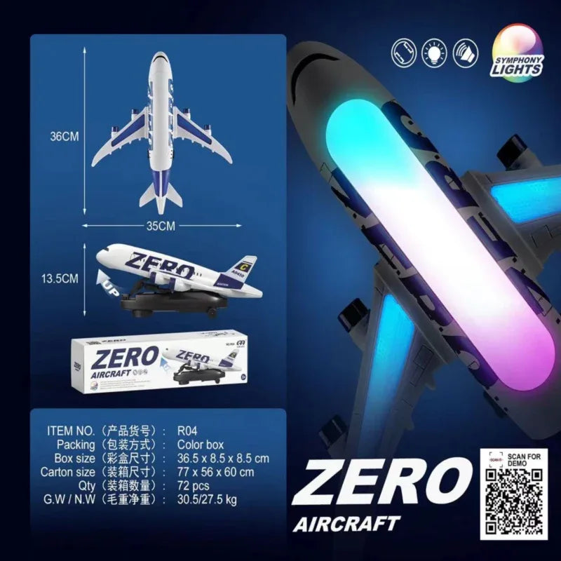 ZERO PLAN WITH LIGHT SOUND and 360 ROTATION - Prozone
