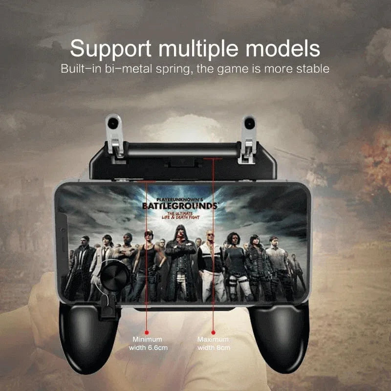 gamepad w11+ pubg controller free fire joystick - Prozone