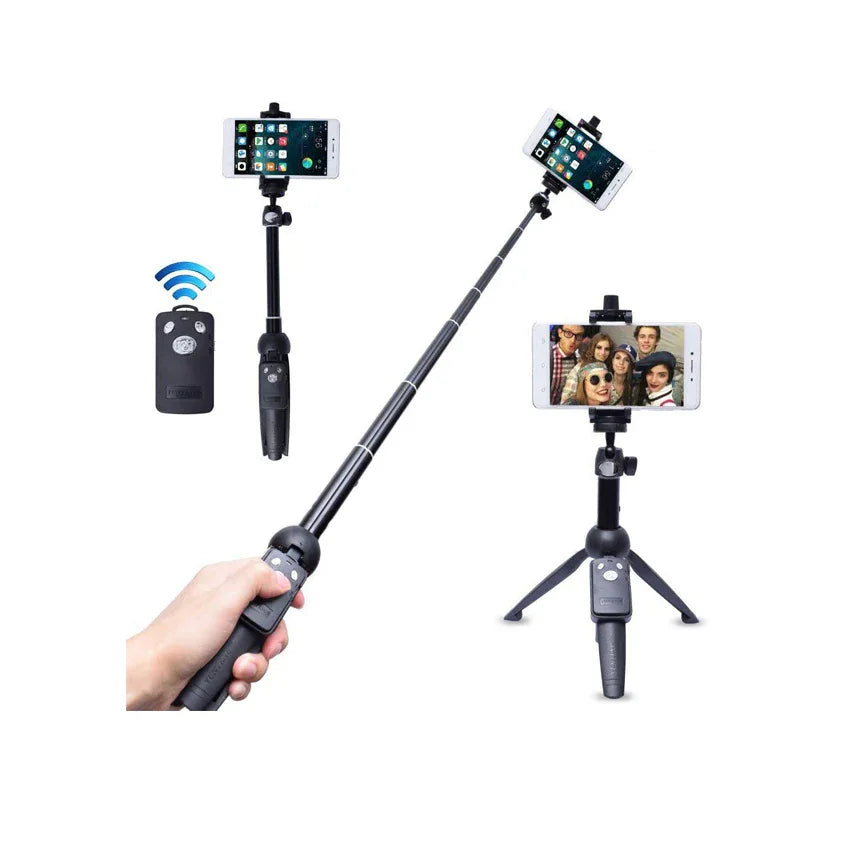 Yunteng tripod selfie stick with phone holder + controller - Prozone