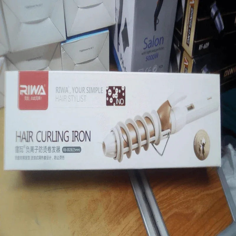 Riwa rb-002b 25mm hair curling iron - Prozone