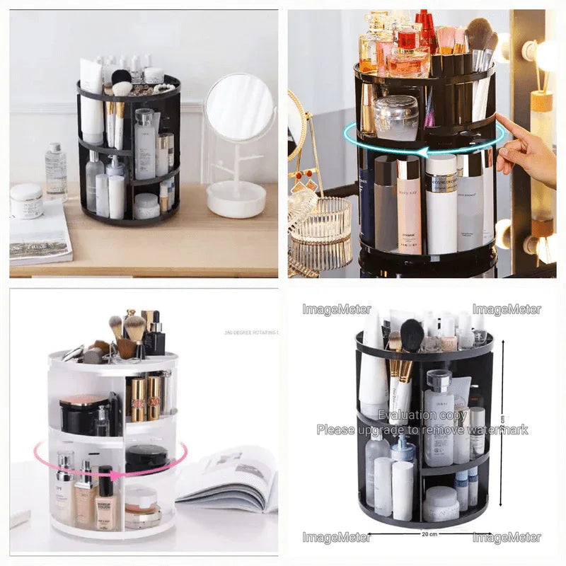 360 degree spinning makeup organizer - Prozone