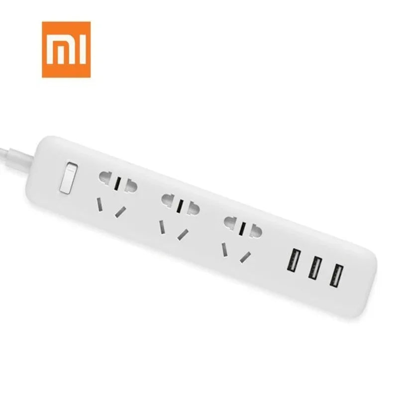 Xiaomi - mi power strip 3 sockets (universal, usb) white - Prozone