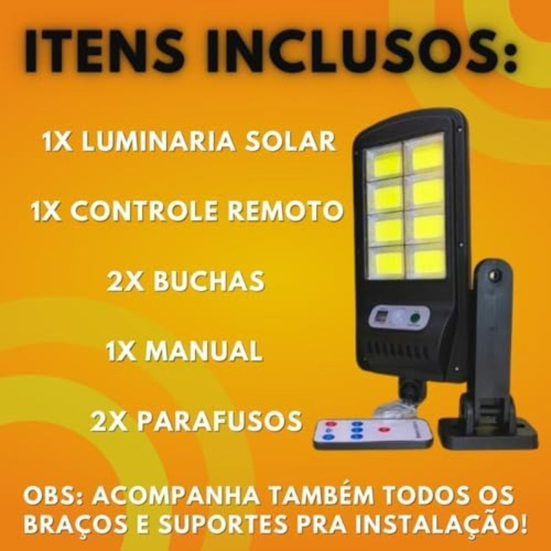 Led solar street light with motion sensor - Prozone
