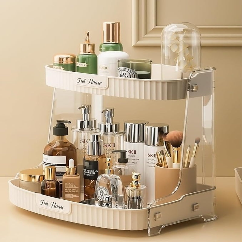 2 tier Cosmetic Makeup Storage Holder - Prozone