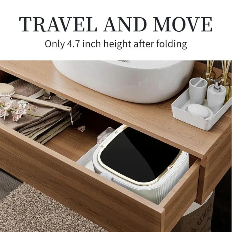 Mini Portable Electric Washing Folding Machine - Prozone