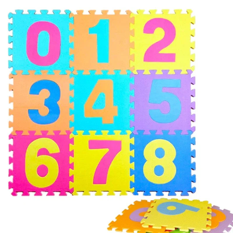 10pcs numbers foam mat - Prozone