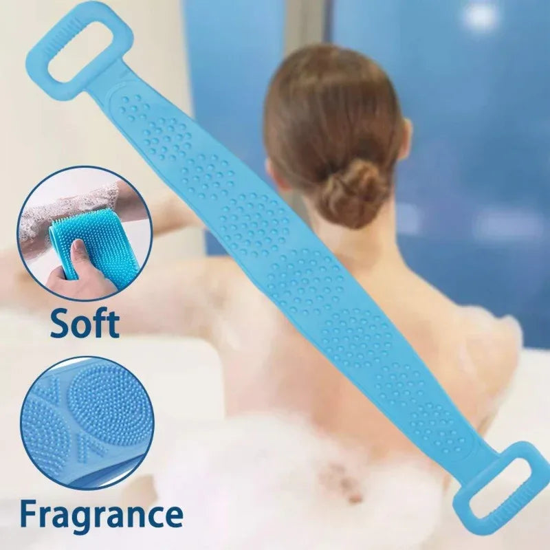 Silicone massage scrubber skin cleansing belt - Prozone