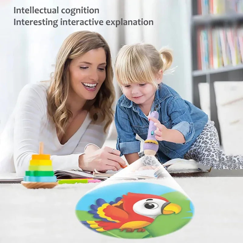 MINI FLASHLIGHT PROJECTOR TOY WITH 3 DISK - Prozone