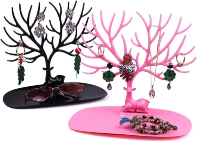 Deer shape jewelry display stand tray storage racks - Prozone