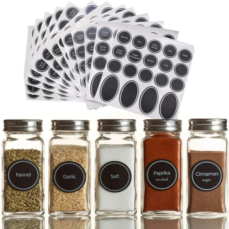 Kitchen Spice Jar Label Stickers - Prozone