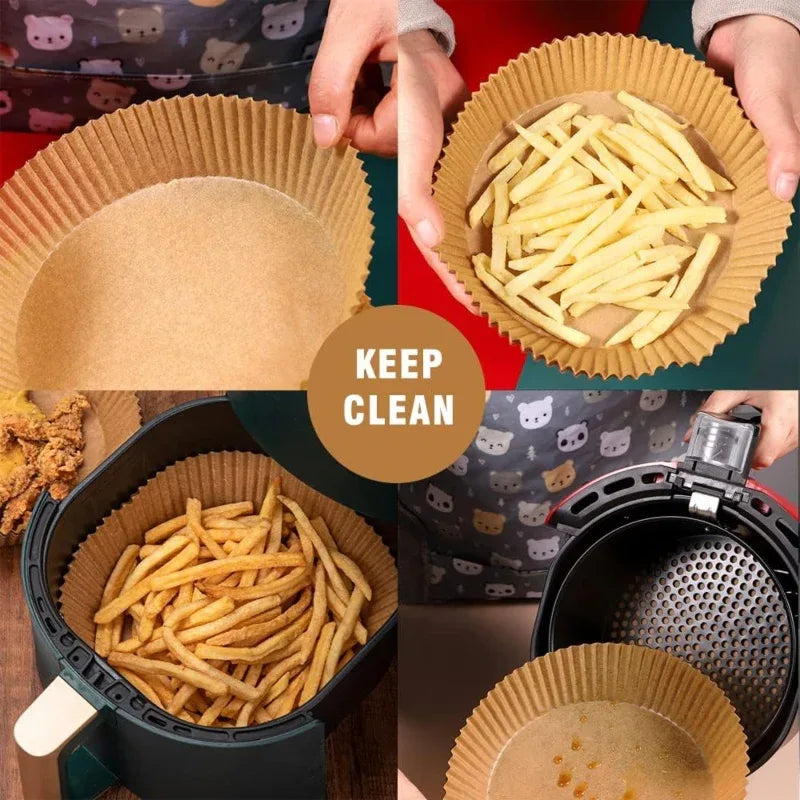 Air fryer disposable papers 50 pcs set - Prozone