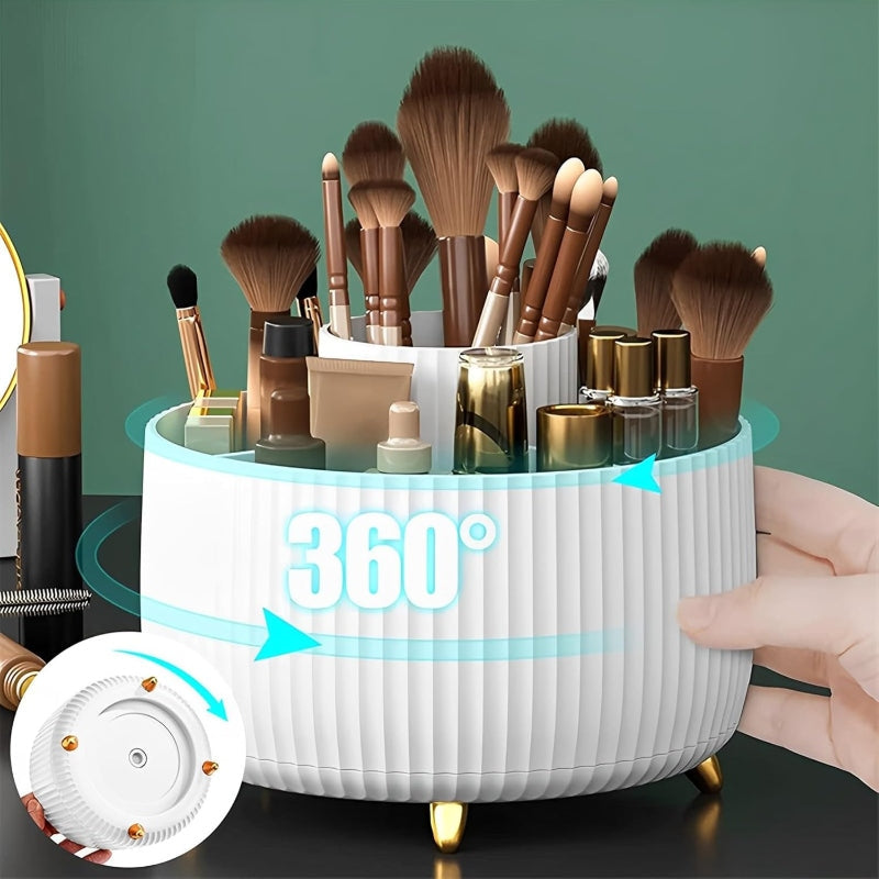 360 rotating 5 Slot Makeup Brushes Cup - Prozone