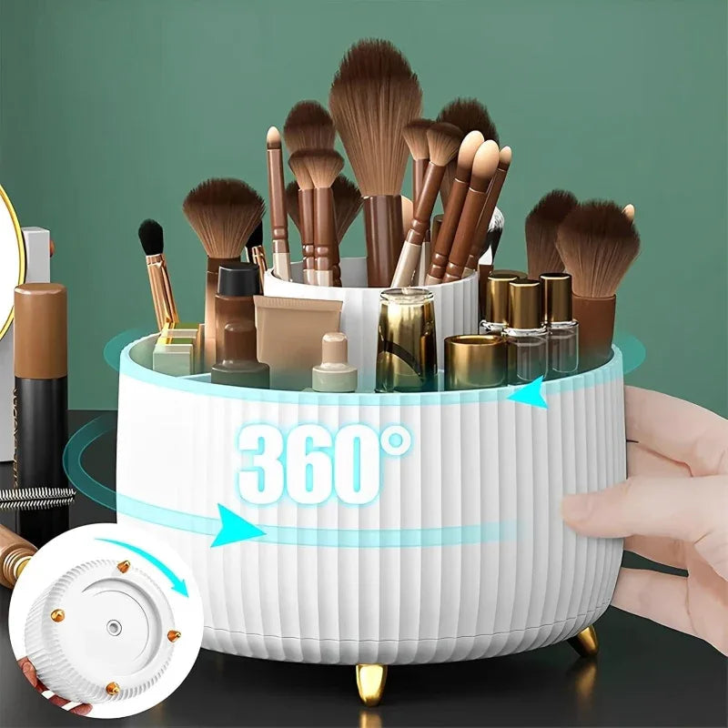 360 rotating 5 Slot Makeup Brushes Cup - Prozone