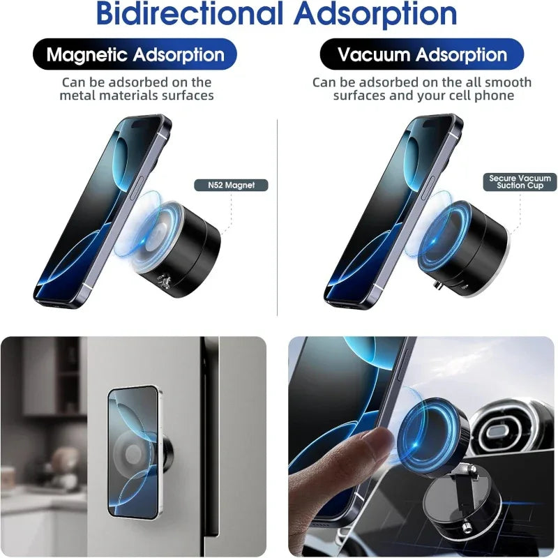 Vacuum Suction Magnetic Phone Holder - Prozone