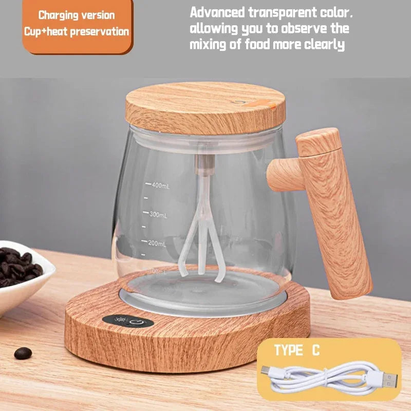 Self stirring mug 400ml usb charging - Prozone