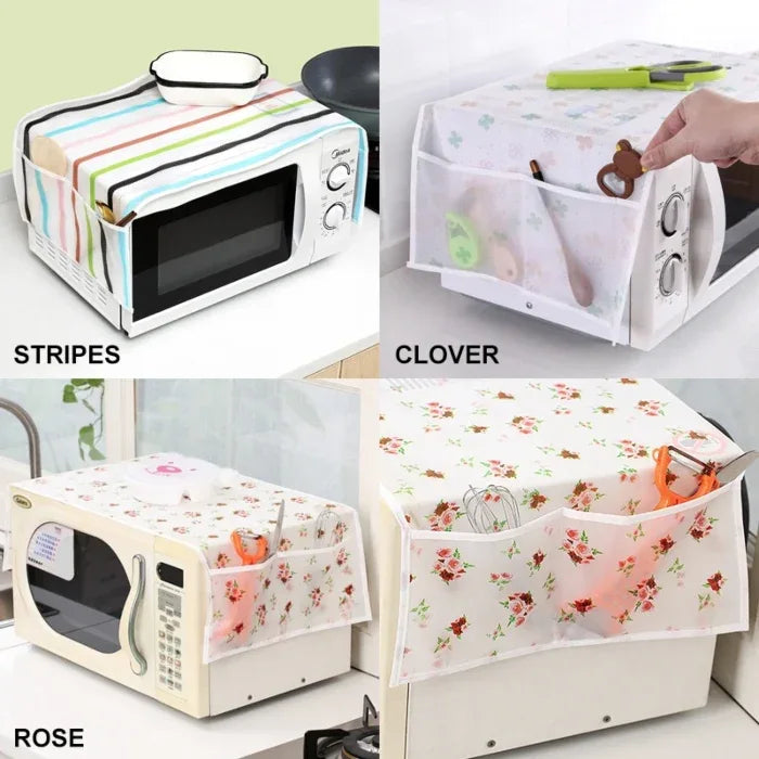 Microwave dust cover waterproof double pocket storage bag - Prozone