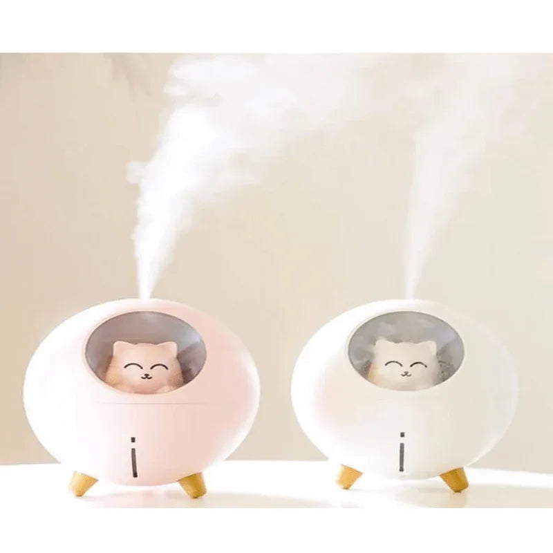 Kitty in shuttle night mood humidifier - Prozone