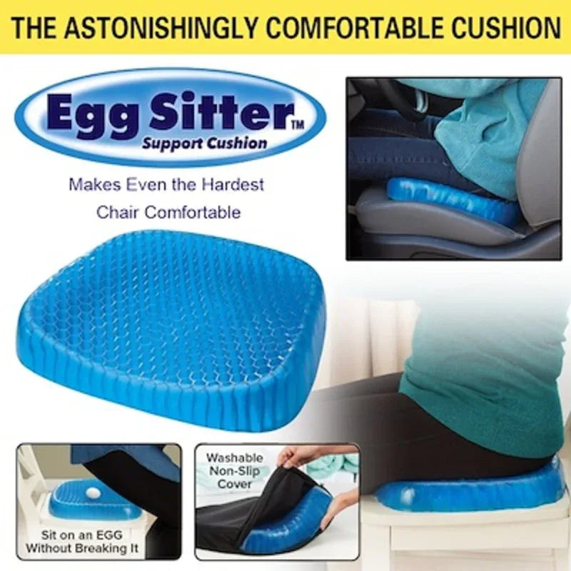 Egg sitter seat cushion with non-slip cover - Prozone