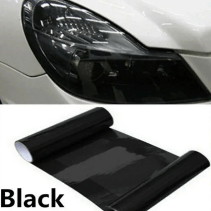 Light black car headlight vinyl sticker - Prozone