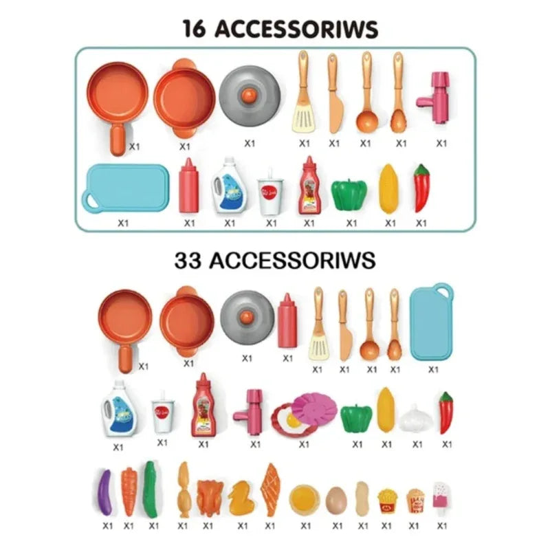 Kitchen Set with Cooking Accessories - Prozone