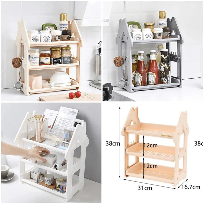 House shape 3 layer rack - Prozone
