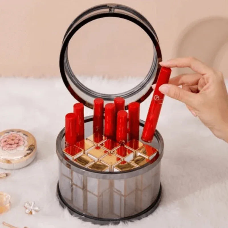 Transparent lip stick cabinet makeup organizer - Prozone