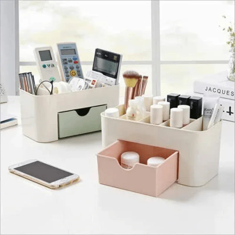 Multi functional desktop tidy organizer holder with drawer - Prozone