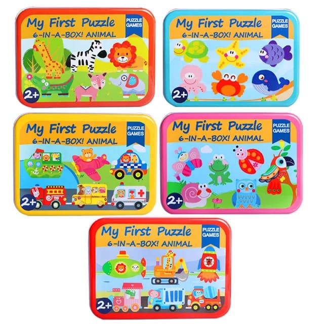 Wooden Floor Puzzles for Toddlers Transport Vehicles - Prozone