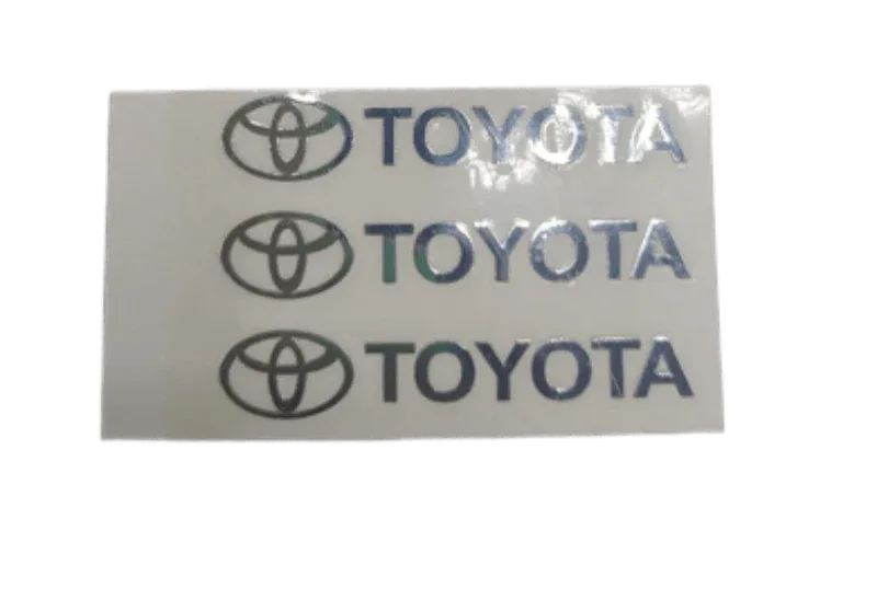 Car emblem stickers pack of 3 - Prozone