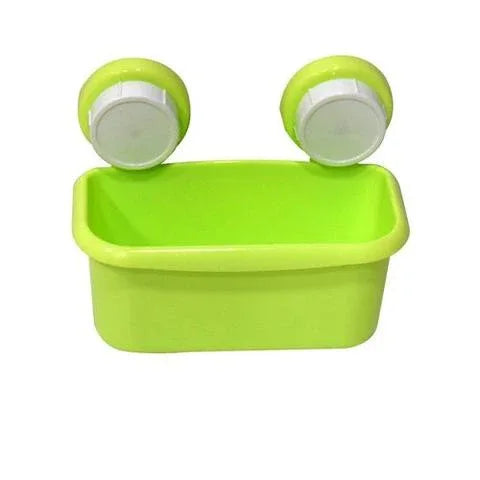 Multicolor storage rack magic suction cup - green - Prozone