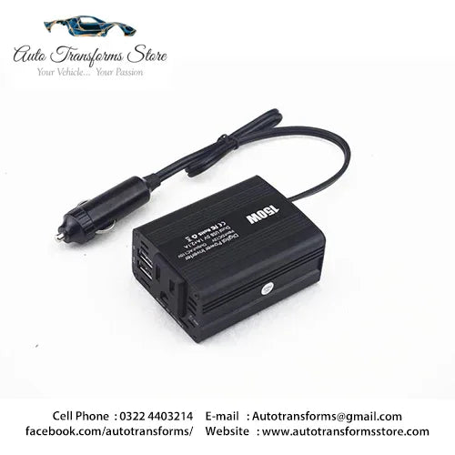 Car inverter 12v to 220v-power supply 150w voltage converter - Prozone
