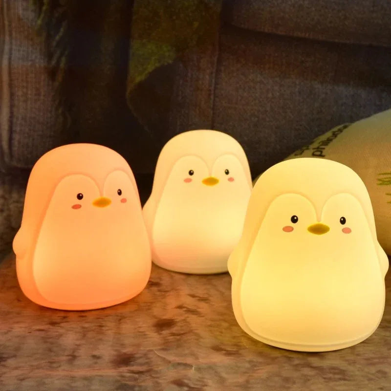 cute penguin led touch lamp - Prozone