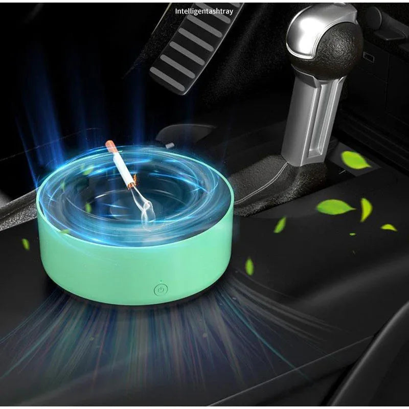 Portable smokeless air purifier ashtray - Prozone