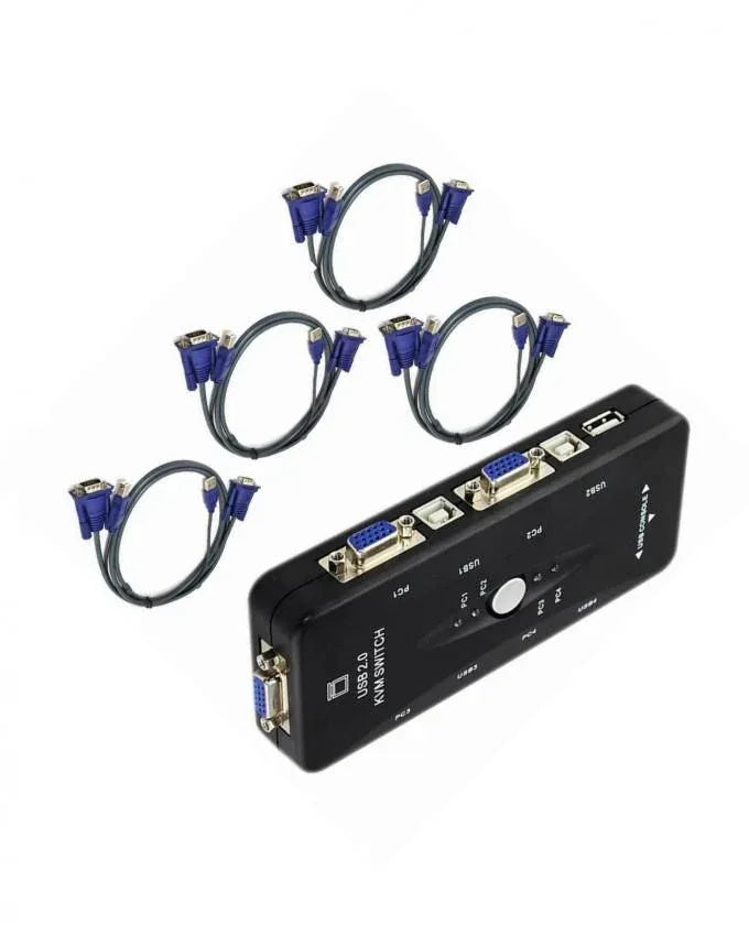 Kvm usb switch 4 port - Prozone