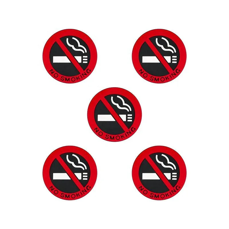 Pack of 3 No Smoking Logo Stickers Car Stickers - Prozone